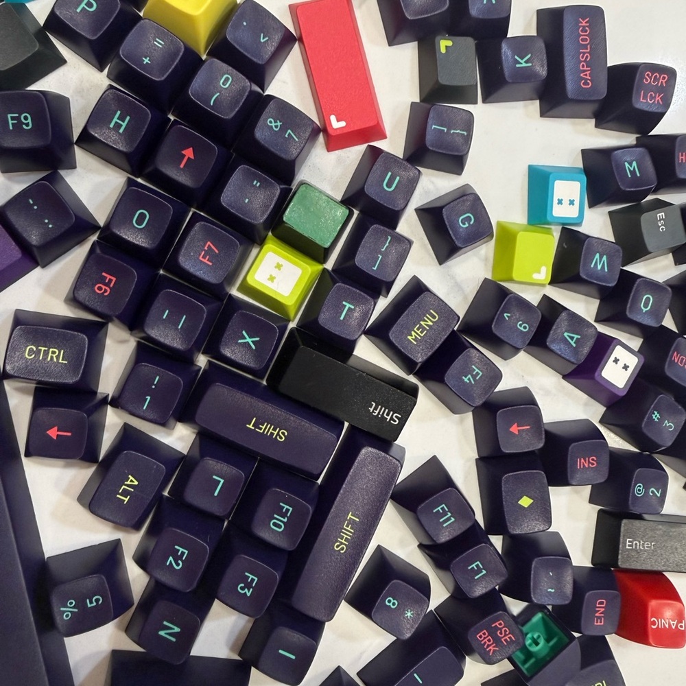 Colorful Keyboard Keycaps Set - Picture 2 of 4